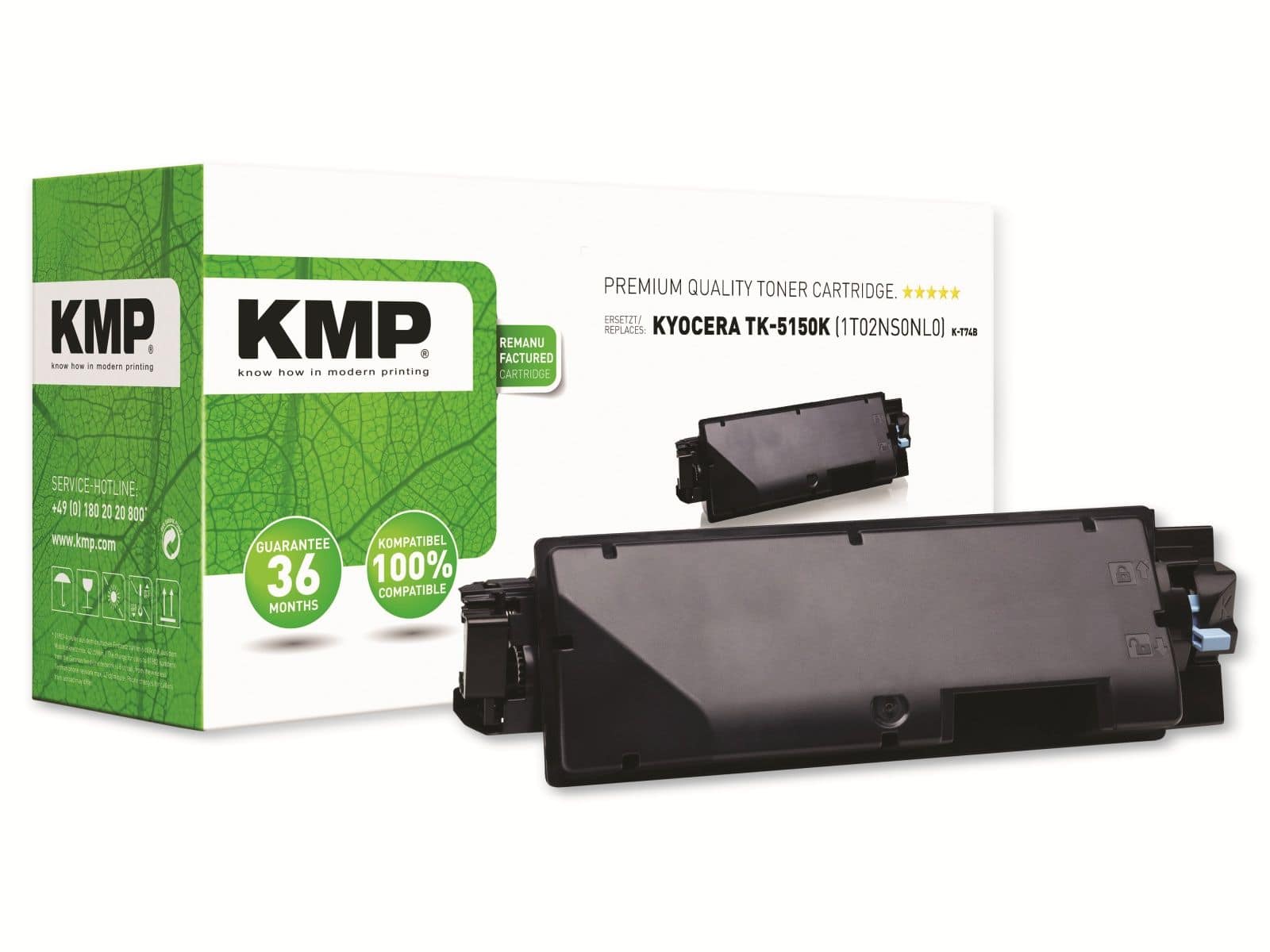 KMP Toner K-T74B, kompatibel zu KYOCERA von KMP