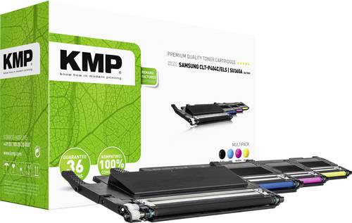 KMP Tonerkassette ersetzt Samsung C404, CLT-P404C, CLT-C404S, CLT-K404S, CLT-M404S, CLT-Y404S Kompat von KMP