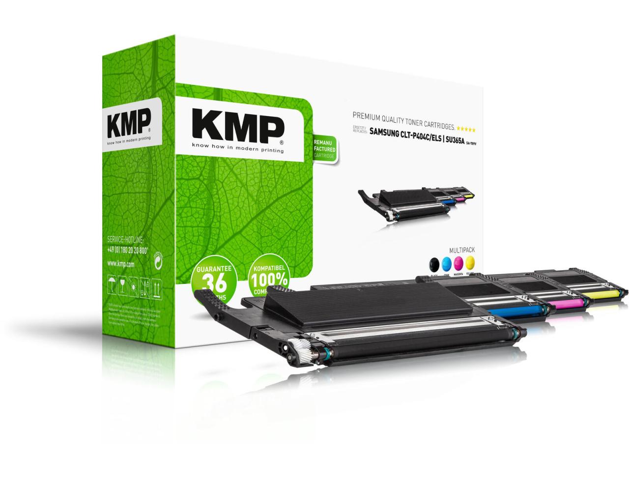 KMP Toner SA-T89V schwarz, cyan, magenta, gelb kompatibel zu SAMSUNG CLT-P404... KMP Toner SA-T89V schwarz, cyan, magenta, gelb kompatibel zu SAMSUNG CLT-P404... von KMP