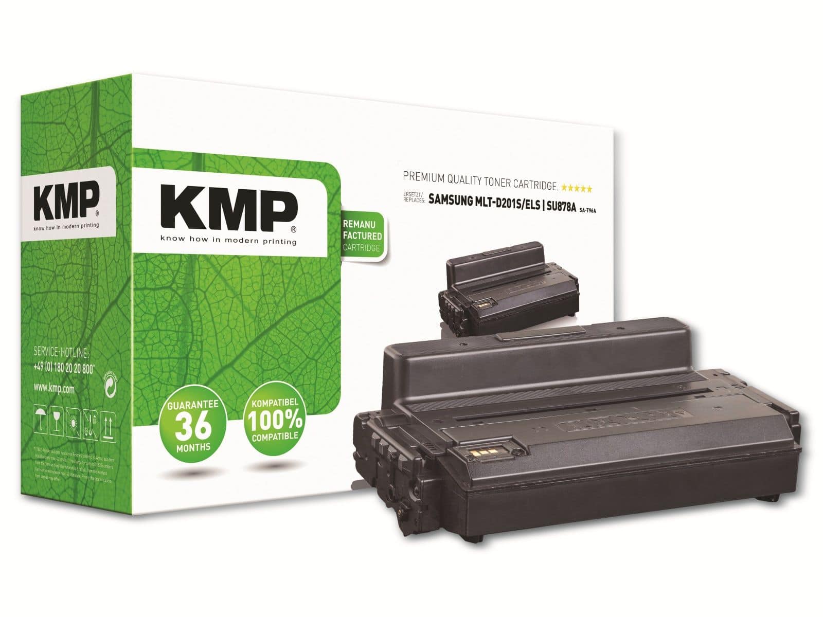 KMP Toner SA-T96A, schwarz von KMP