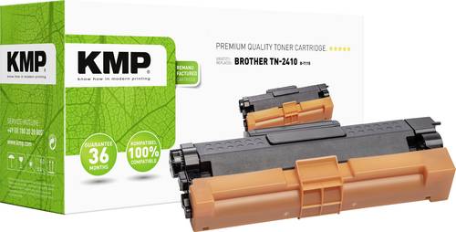 KMP Toner ersetzt Brother Brother TN2410 Kompatibel Schwarz 1200 Seiten B-T115 von KMP