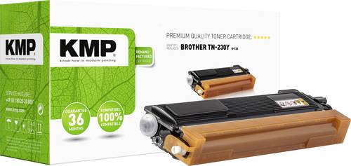 KMP Toner ersetzt Brother TN-230Y, TN230Y Kompatibel Gelb 1400 Seiten B-T35 von KMP
