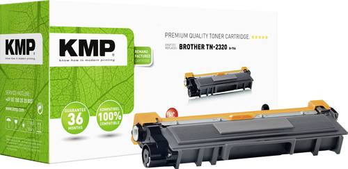 KMP Toner ersetzt Brother TN-2310, TN-2320, TN2310, TN2320 Kompatibel Schwarz 2600 Seiten B-T56 von KMP