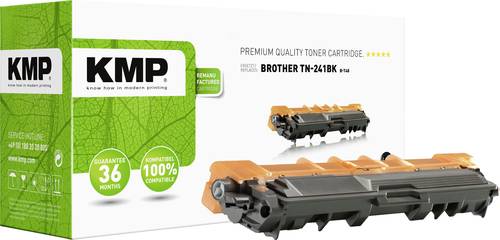 KMP Toner ersetzt Brother TN-241BK, TN241BK Kompatibel Schwarz 2500 Seiten B-T48 von KMP