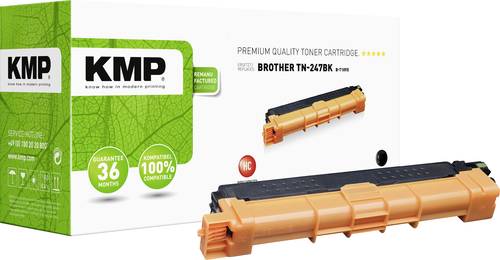 KMP Toner ersetzt Brother TN-247BK, TN247BK Kompatibel Schwarz 3000 Seiten B-T109X von KMP