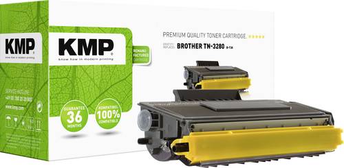 KMP Toner ersetzt Brother TN-3230, TN-3280, TN3230, TN3280 Kompatibel Schwarz 8000 Seiten B-T30 von KMP