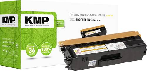 KMP Tonerkassette ersetzt Brother TN-325C, TN325C Kompatibel Cyan 3500 Seiten B-T39 von KMP