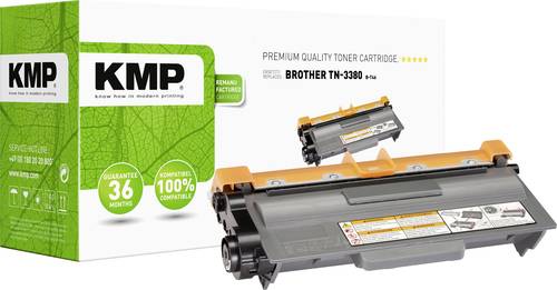 KMP Toner ersetzt Brother TN-3380, TN3380 Kompatibel Schwarz 8500 Seiten B-T46 1258,3000 von KMP