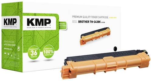 KMP Toner ersetzt Brother TN243BK Kompatibel Schwarz 1000 Seiten B-T109 von KMP