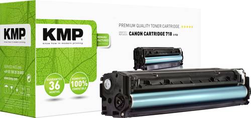 KMP Toner ersetzt Canon 718 Kompatibel Gelb 2900 Seiten C-T22 von KMP