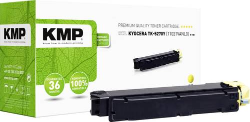 KMP Toner ersetzt Kyocera 1T02TVANL0, TK-5270Y Kompatibel Gelb 6000 Seiten K-T88 2923,0009 von KMP