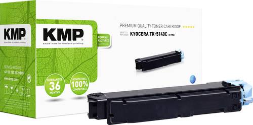 KMP Toner ersetzt Kyocera TK-5140C Kompatibel Cyan 5000 Seiten K-T75C von KMP