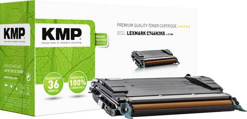 KMP Toner ersetzt Lexmark C746H2KG Kompatibel Schwarz 12000 Seiten L-T119B 3906,0000 von KMP