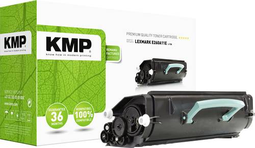 KMP Tonerkassette ersetzt Lexmark E260A11E Kompatibel Schwarz 3500 Seiten L-T30 von KMP