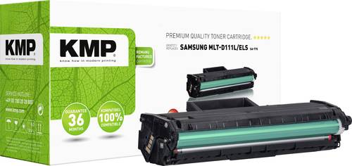 KMP Tonerkassette ersetzt Samsung MLT-D111L Kompatibel Schwarz 1800 Seiten SA-T75 von KMP