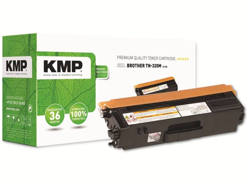 KMP Toner kompatibel für Brother TN-320M, magenta von KMP