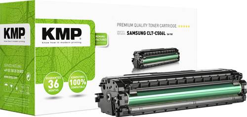 KMP Tonerkassette Kompatibel ersetzt Samsung CLT-C506L Toner Cyan 3500 Seiten SA-T65 von KMP