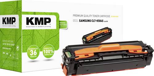 KMP Tonerkassette Kompatibel ersetzt Samsung CLT-K504S Toner Schwarz 2500 Seiten SA-T57 von KMP