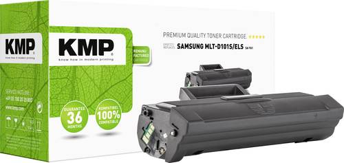 KMP Tonerkassette Kompatibel ersetzt Samsung MLT-D101S Toner Schwarz 1500 Seiten SA-T61 von KMP