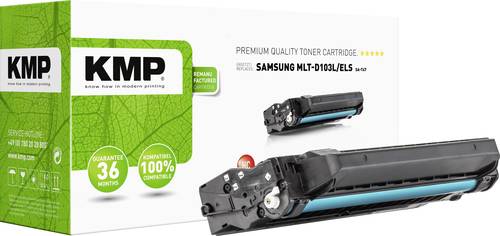 KMP Toner Kompatibel ersetzt Samsung MLT-D103L Tonerkassette Schwarz 2900 Seiten SA-T47 von KMP