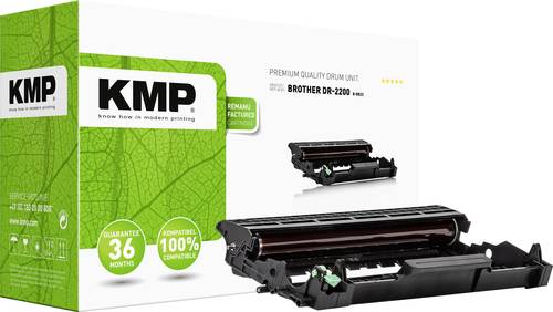 KMP Trommeleinheit ersetzt Brother DR-2200, DR2200 Kompatibel Schwarz 12000 Seiten B-DR22 von KMP