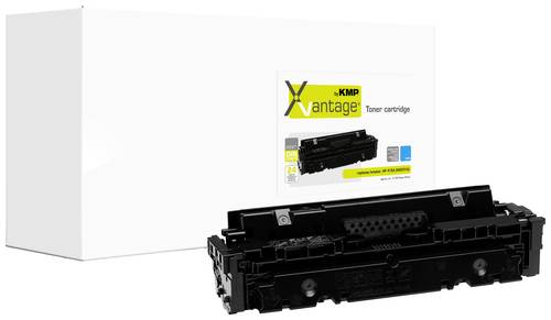 KMP Xvantage Toner ersetzt HP HP415A (W2031A) Cyan Kompatibel Toner von KMP