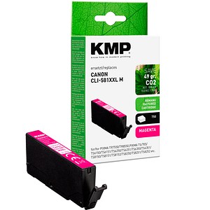 KMP magenta Druckerpatrone kompatibel zu Canon CLI-581 M XXL KMP magenta Druckerpatrone kompatibel zu Canon CLI-581 M XXL von KMP