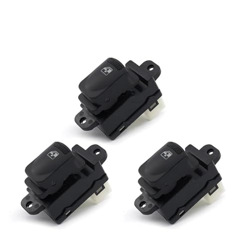 Schalter Fensterheber Für Hyundai Für Accent 2007 2008 2009 2010 93570-1E110 93580-1E000 Vorne Links LHD Power Fenster Switch Control Lock Heber Glas Taste Set Fensterheberschalter(3 Single Switch) von KMVPVGZHCN