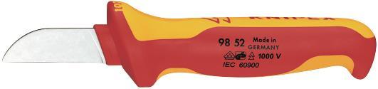 Knipex VDE-Kabelmesser 190mm 9852SB Knipex VDE-Kabelmesser 190mm 9852SB von KNIPEX-WERK
