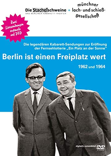 Berlin ist einen Freiplatz wert - Die legendären Kabarett-Sendungen zur Eröffnung der Fernsehlotterie 'Ein Platz an der Sonne' 1962 und 1964 [2 DVDs] von KNM Home Entertainment GmbH