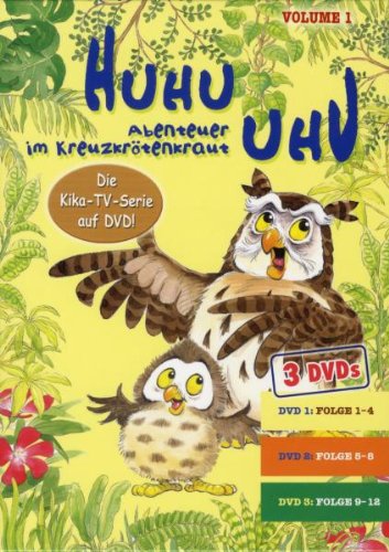 Huhu Uhu - Abenteuer im Kreuzkrötenkraut Box Vol. 1 [3 DVDs] von KNM Home Entertainment GmbH