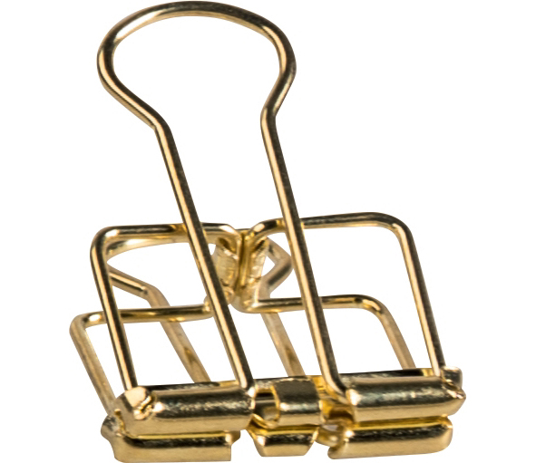 KNORR prandell Deko-Clip, Breite: 19 mm, gold von KNORR prandell