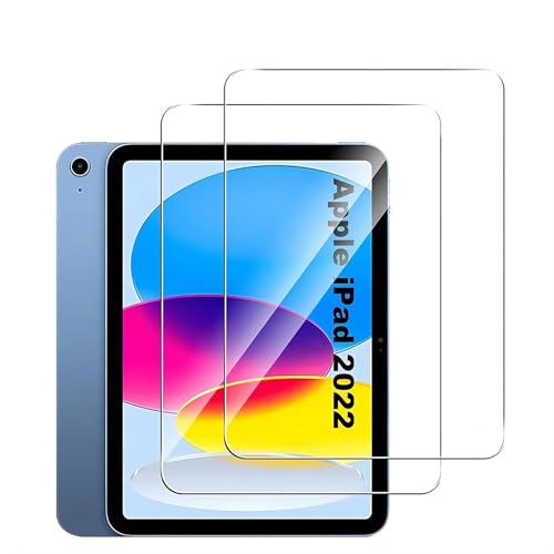 KNOXS 2 Stück 9H Gehärtetem Glas Schutzfolie für iPad Pro 13 2024, [Anti-Kratzen, Anti-Bläschen] HD Klar Vollständige Displayabdeckung Schutzglas Displayschutzfolie (Transparent) von KNOXS