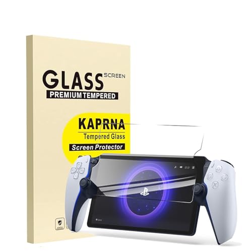 KNOXS 2 Stück Schutzfolie für Sony Playstation Portal, Gehärtetem Glas [9H Anti-Kratzen] HD Klar Vollständige Displayschutzfolie Schutzglas Gaming-Handkonsolen Displayabdeckung von KNOXS