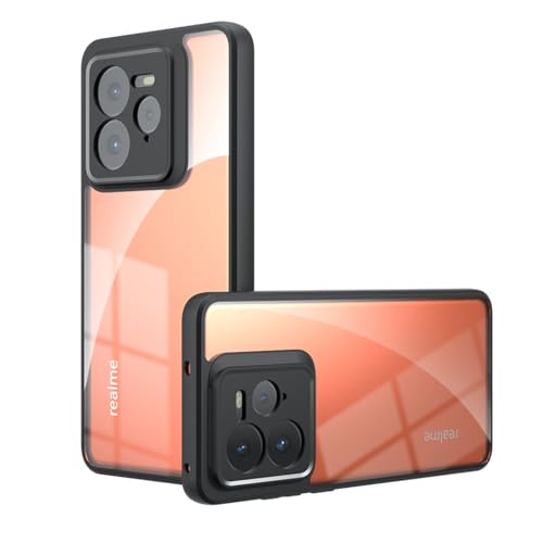 KNOXS Hülle Kompatibel mit Realme GT7 Pro, Transparent [Nie Vergilbung] Weiche TPU Stoßstange Stoßfest, Leichtgewicht PC Handyhülle (Transparent) von KNOXS