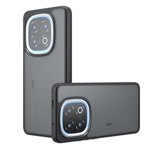 KNOXS Hülle Kompatibel mit Vivo IQOO 13, Transluzent Mattiert [Nie Vergilbung] Weiche TPU+PC Handyhülle, Anti-Fingerabdruck Hülle Kompatibel mit Vivo IQOO 13 Hülle von KNOXS