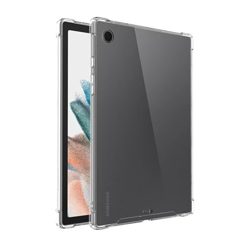 KNOXS Hülle für Samsung Galaxy Tab S9 FE, Slim Weiches Tup Stoßfest Schutzhülle,Nie Vergilbung(Crystal Clear) Kompatibel mit Samsung Galaxy Tab S9 FE Case Cover (Transparent) von KNOXS