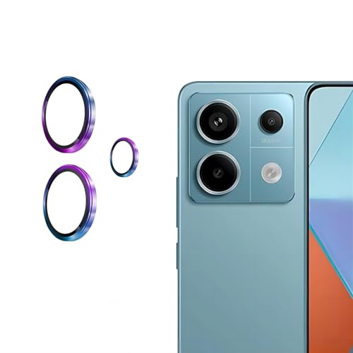 KNOXS Kameraschutz für Xiaomi Redmi Note 13 Pro, Anti-Kratzer HD 9H Harte Ringe Kamera Schutzfolie Anti-Scratch Ultradünn Gehärtetem Glas Linse Schutzfolie -Buntes KNOXS Kameraschutz für Xiaomi Redmi Note 13 Pro, Anti-Kratzer HD 9H Harte Ringe Kamera Schutzfolie Anti-Scratch Ultradünn Gehärtetem Glas Linse Schutzfolie -Buntes von KNOXS