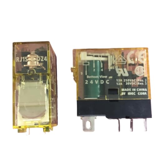 5 STÜCKE RJ1S-C-D24 zwischenrelais DC24V 24VDC 5 fuß 1 offen 1 geschlossen 12A 5 STÜCKE RJ1S-C-D24 zwischenrelais DC24V 24VDC 5 fuß 1 offen 1 geschlossen 12A von KNWHGGKCV