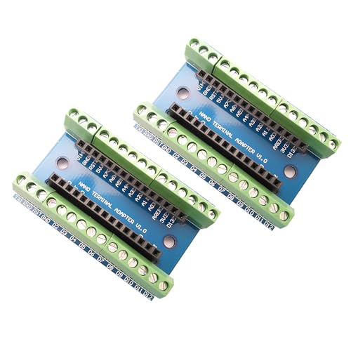 Nano-Erweiterungsplatine, einfache Erweiterungsplatine, Nano-Schild, Erweiterungsplatine mit Schraubklemme, Nano-Halterung, Nano-IO-Schutzschild V1.O, einfache Erweiterungsplatine, 2 Stück Nano-Erweiterungsplatine, einfache Erweiterungsplatine, Nano-Schild, Erweiterungsplatine mit Schraubklemme, Nano-Halterung, Nano-IO-Schutzschild V1.O, einfache Erweiterungsplatine, 2 Stück von KOAHDE