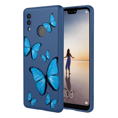 KOARWVC ANE-LX2 Handyhülle für Huawei P20 Lite, Huawei Nova 3e ANE-LX1, ANE-LX2 Hülle, niedliches Schmetterlingsmuster-Design, schlank, schützend, weiches TPU, Stoßfänger, Handyhülle für Huawei P20 KOARWVC ANE-LX2 Handyhülle für Huawei P20 Lite, Huawei Nova 3e ANE-LX1, ANE-LX2 Hülle, niedliches Schmetterlingsmuster-Design, schlank, schützend, weiches TPU, Stoßfänger, Handyhülle für Huawei P20 von KOARWVC