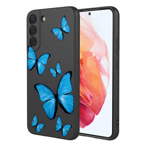 KOARWVC SM-G991U Schutzhülle für Samsung Galaxy S21, süßes Schmetterlingsmuster, schlank, schützend, weiches TPU, für Samsung Galaxy S21, schwarzer Schmetterling KOARWVC SM-G991U Schutzhülle für Samsung Galaxy S21, süßes Schmetterlingsmuster, schlank, schützend, weiches TPU, für Samsung Galaxy S21, schwarzer Schmetterling von KOARWVC
