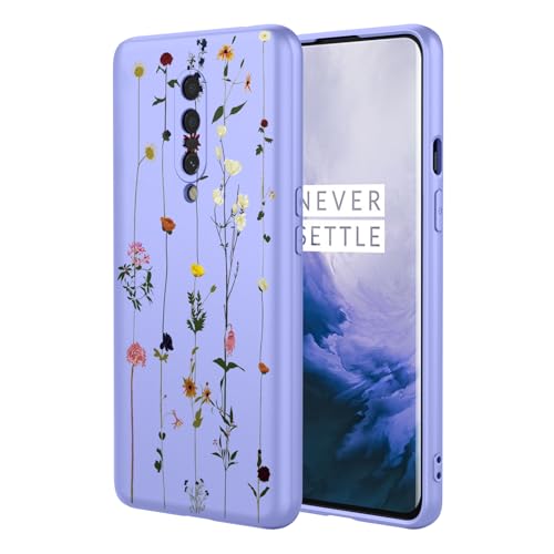 KOARWVC Schutzhülle für OnePlus 7 Pro, GM1911, GM1913, GM1917, GM1910, GM1915, süßes Blumenmuster, schlank, schützend, weiches TPU, Stoßfänger, Handyhülle für OnePlus 7 Pro, Lila Garten KOARWVC Schutzhülle für OnePlus 7 Pro, GM1911, GM1913, GM1917, GM1910, GM1915, süßes Blumenmuster, schlank, schützend, weiches TPU, Stoßfänger, Handyhülle für OnePlus 7 Pro, Lila Garten von KOARWVC