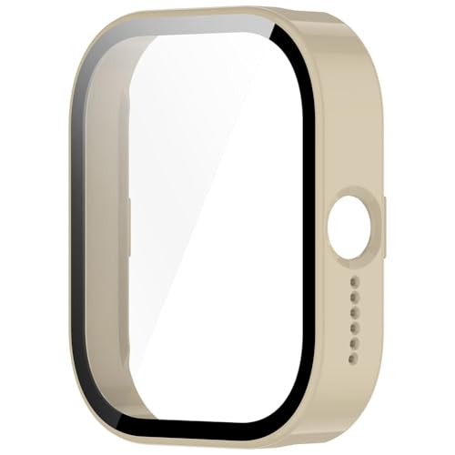 KOBONA Displayschutzhülle mit gehärtetem Glas, vollflächige Stoßstange, Kratzfeste Displayschutzhülle for CMF von Nothing Watch Pro Zubehör von KOBONA