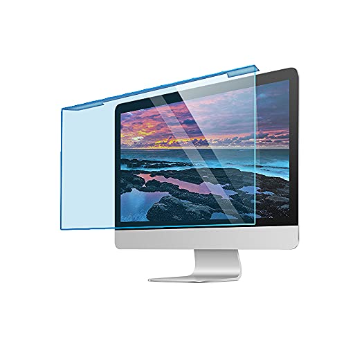 KOCAN Anti-Blaulicht-Folie, Hängende blau blockierende Displayschutzfolie Hochdurchlässiger Anti-UV-Augenschutzfilm für 17,3-19,5 '' Desktop-Monitor von KOCAN