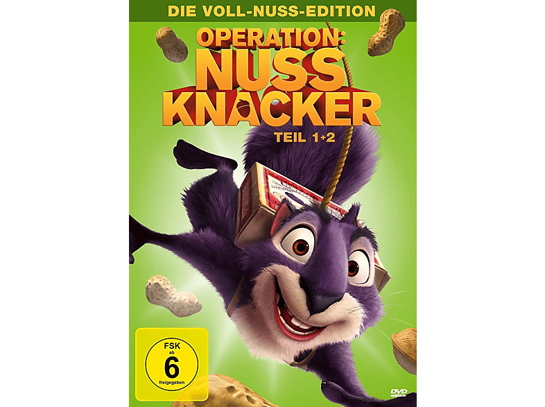 Operation Nussknacker - Teil 1+2 Die Voll-Nuss-Edition DVD Operation Nussknacker - Teil 1+2 Die Voll-Nuss-Edition DVD von KOCH MEDIA HOME ENTERTAINMENT