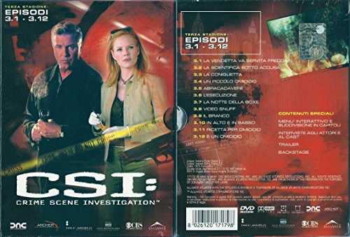 CSI - Crime Scene Investigation Stagione 03 Episodi 01-12 [3 DVDs] [IT Import] von KOCH MEDIA SRL