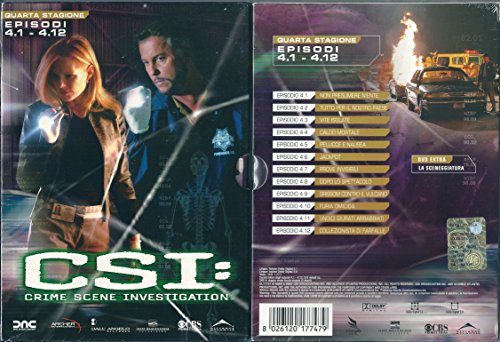 CSI - Crime Scene Investigation Stagione 04 Episodi 01-12 [3 DVDs] [IT Import] von KOCH MEDIA SRL