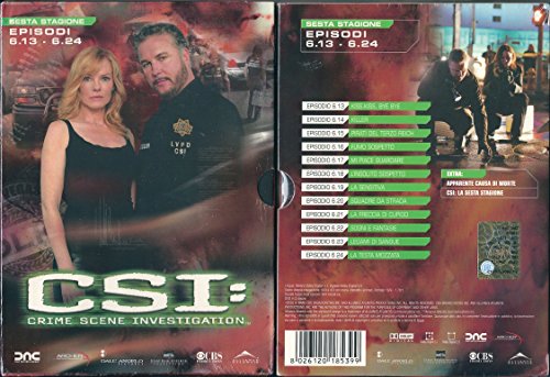 CSI - Crime Scene Investigation Stagione 06 Episodi 13-24 [3 DVDs] [IT Import] von KOCH MEDIA SRL