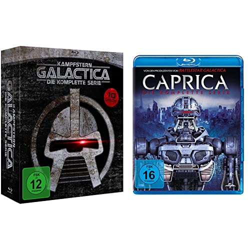 Kampfstern Galactica - Die komplette Serie (+DVD) [9 Blu-rays] (exklusiv bei Amazon.de) & Caprica - Die komplette Serie [Blu-ray] (exklusiv bei Amazon.de) von KOCH Media Deutschland GmbH